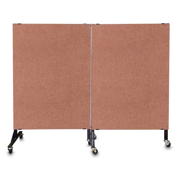 Enclosed Corkboard, 3 Door, 96"x48", 4" Fra